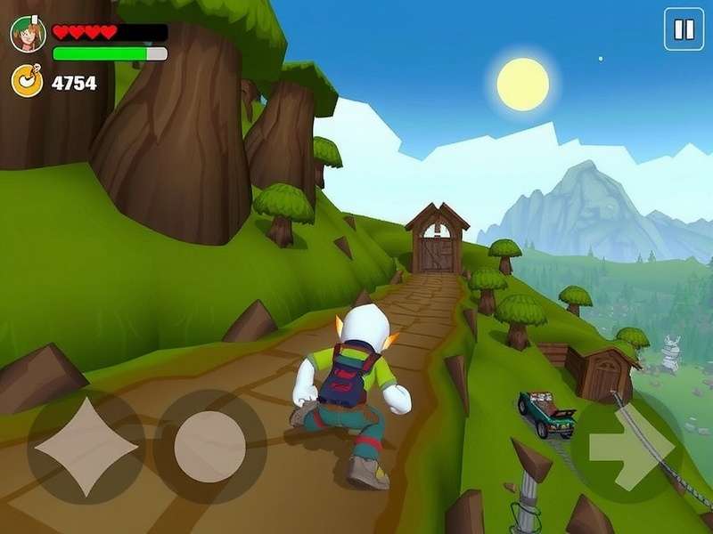 Mystic Path Sprint Gameplay Screenshot